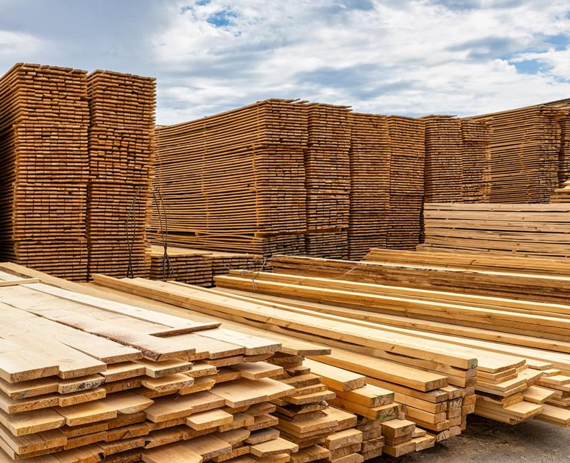 sawn lumber